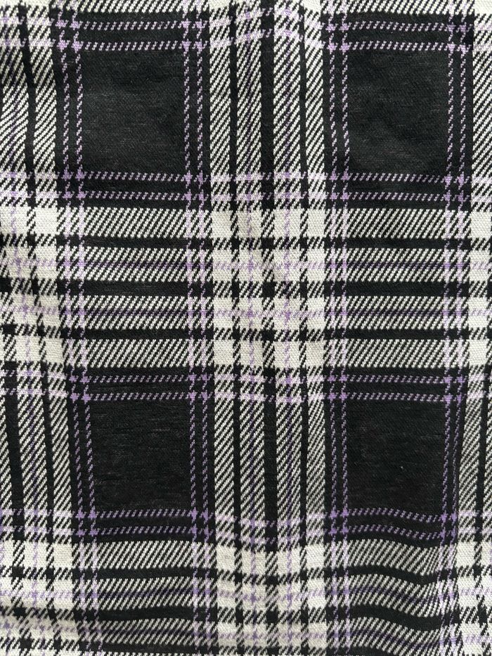 Jupe en jersey à carreaux - photo numéro 2