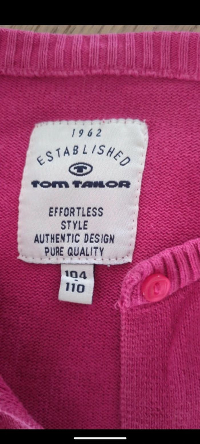 Gilet cardigan rose - photo numéro 4