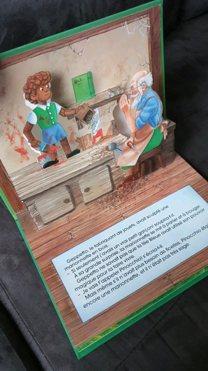 Livre Disney pinocchio - photo numéro 2