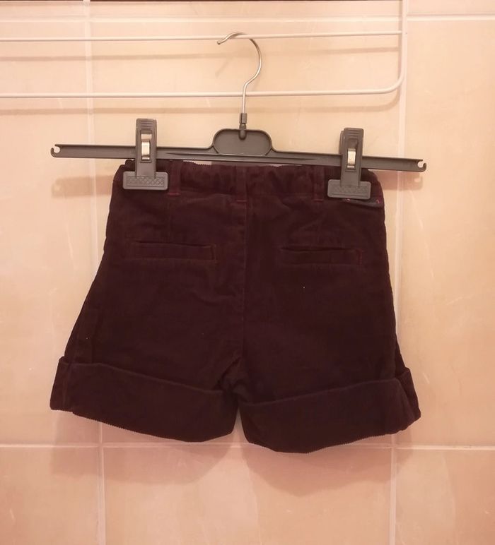 Short en velours T3 ans - V92B - photo numéro 3