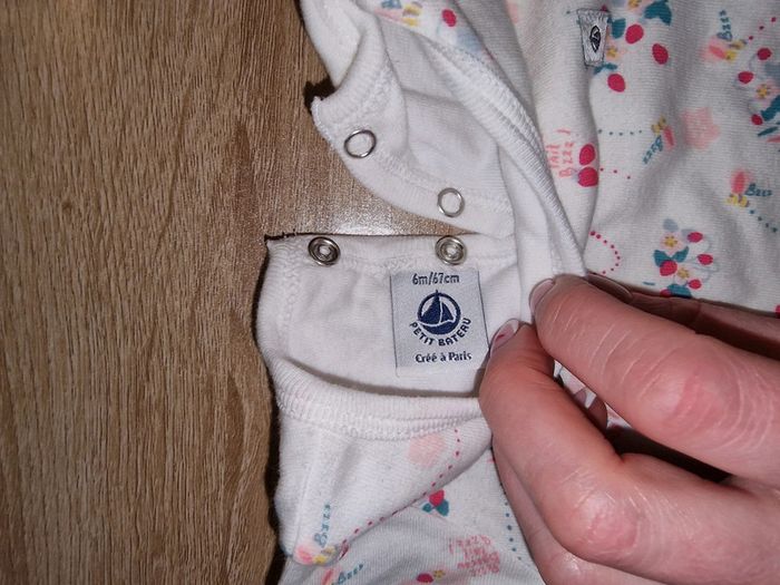 Robe avec body 6 mois - photo numéro 2