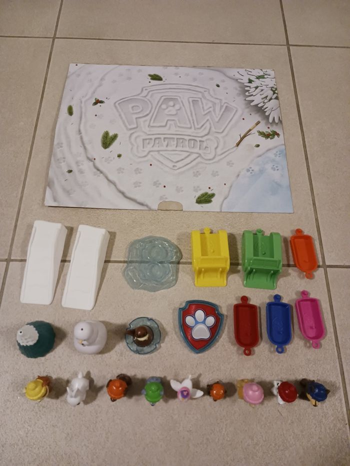 Jouets calendrier de l'avent Pat Patrouille - photo numéro 2