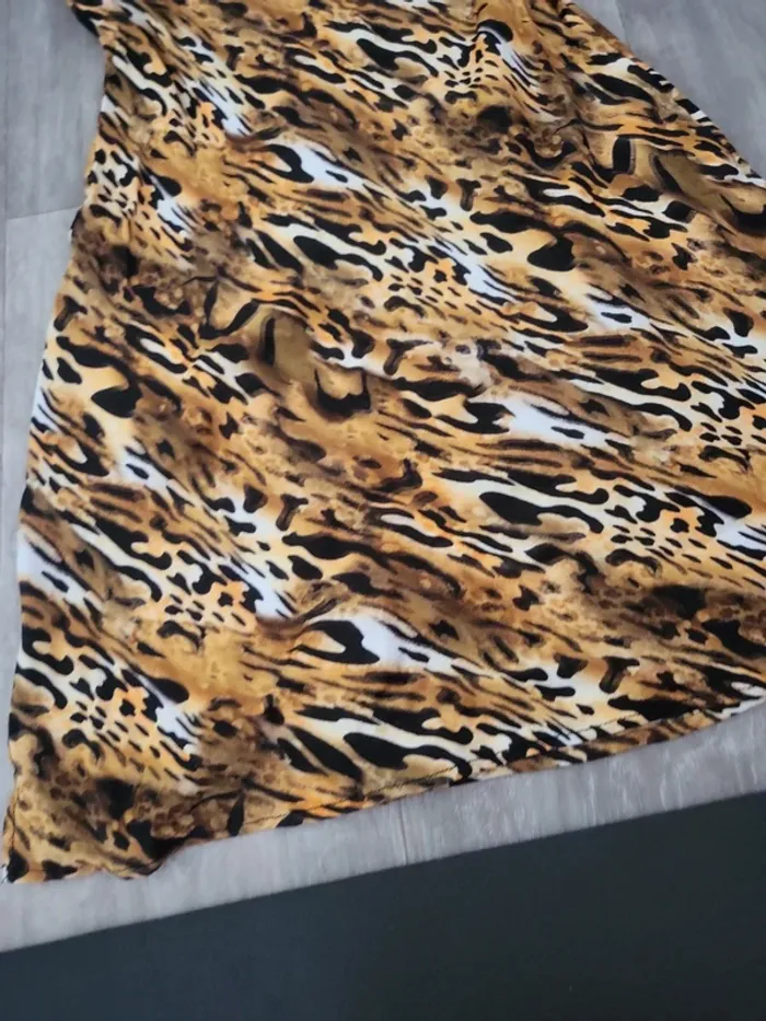 Robe leopard bershka s - photo numéro 3