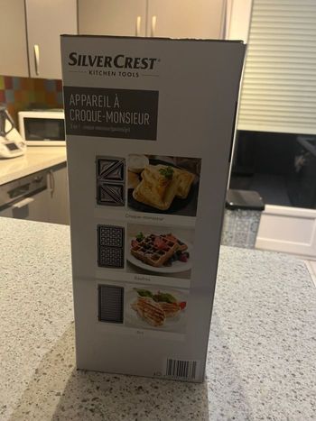 Appareil a croque monsieur 3 en 1 