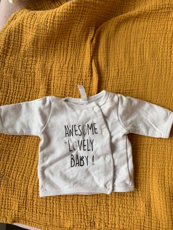 Gilet / brassière  mixte prématuré  ou  naissance