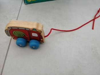 Camion pompier à tirer