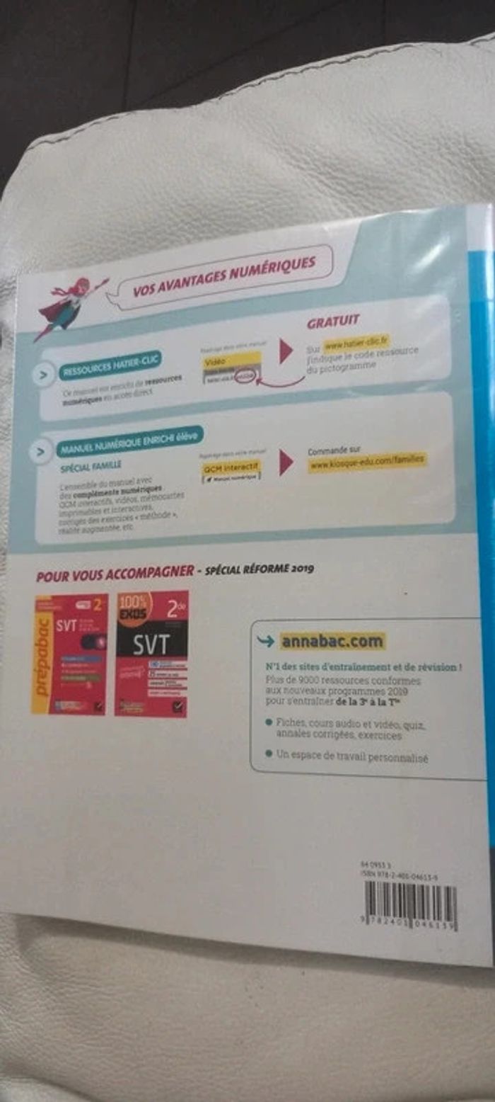 Livre svt seconde generale - photo numéro 2