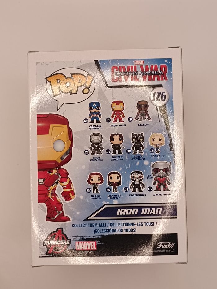 Pop : marvel Civil war 123 - Iron Man - photo numéro 3