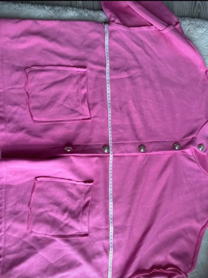👚🌻Gilet rose neuf - Style élégant et confort assuré- pretty icon - photo numéro 8