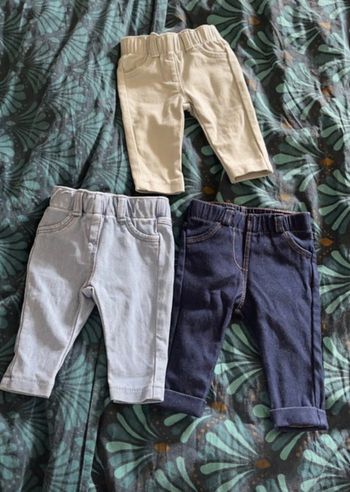 3 petits pantalons legging