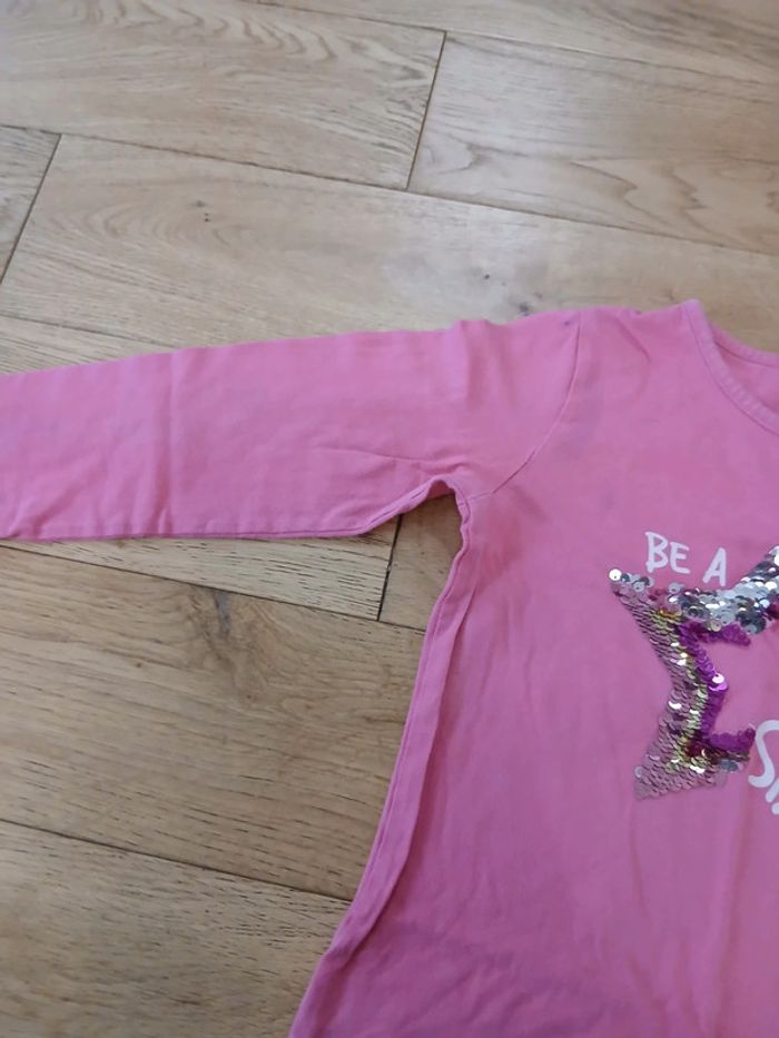 T shirt manche longues 6 ans fille - photo numéro 3