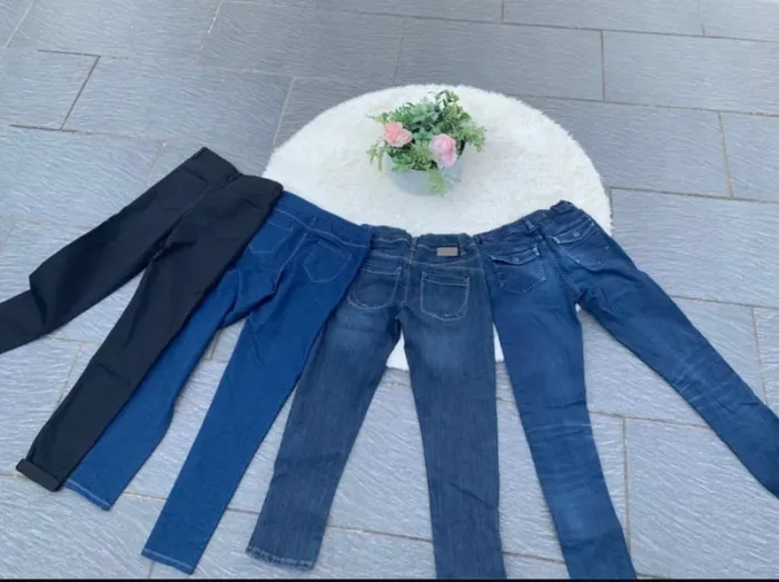 4 jeans impeccable pour fille 12 ans - photo numéro 2