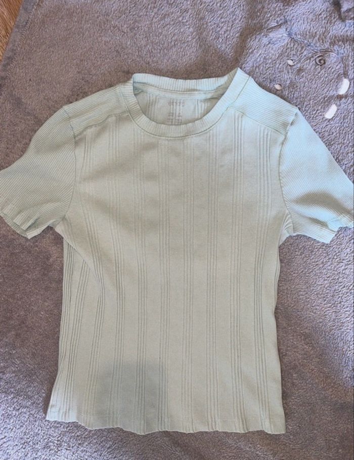 tee shirt vert d’eau ESMARA - taille M, simple, frais & tendance