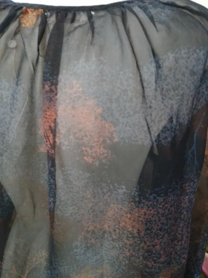 Tunique légèrement transparente Sirup taille S - 100% polyester - photo numéro 7