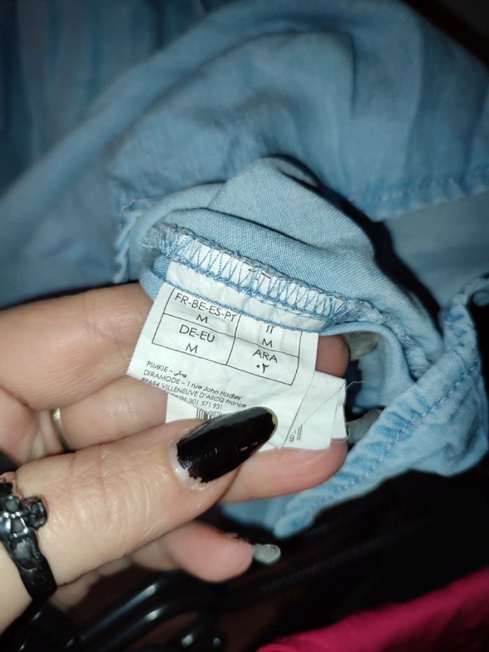 Haut en jean - photo numéro 4