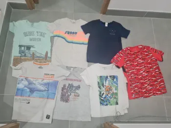Lot tee shirt 10ans