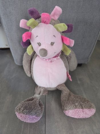 Peluche Nattou fille hérisson 