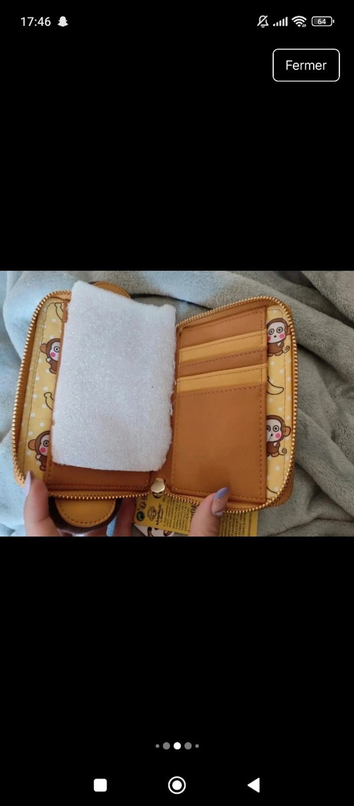 Sanrio porte monnaie Loungefly Monkichi hello kitty - photo numéro 7