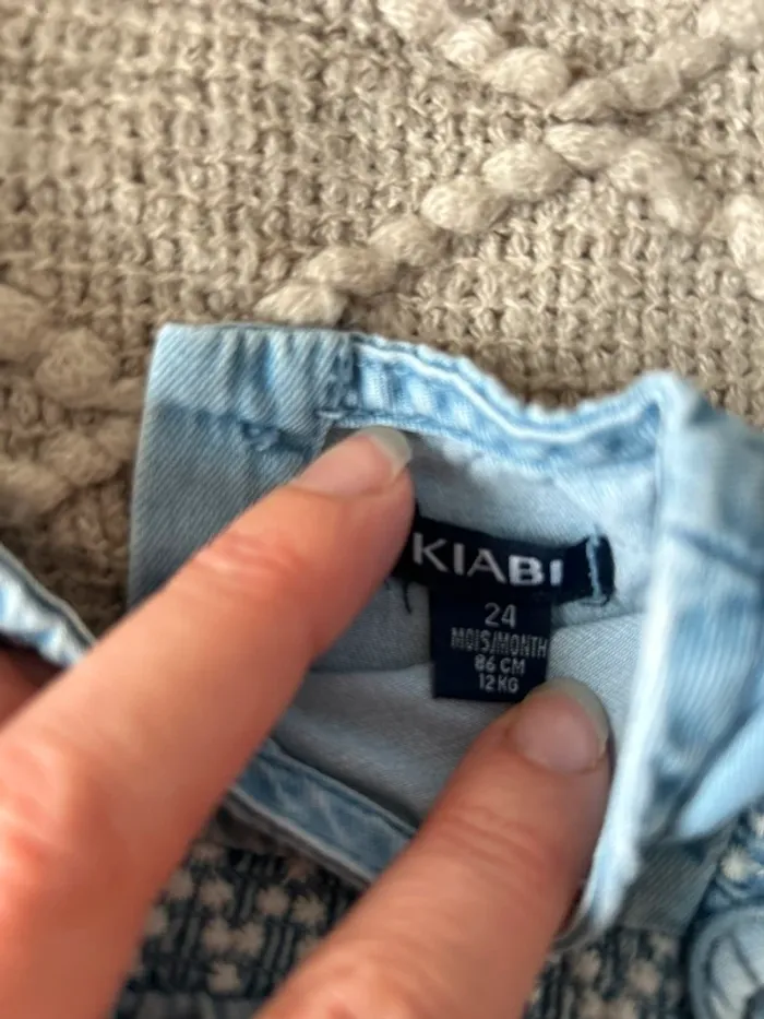 Robe jean et son bloomer - photo numéro 4