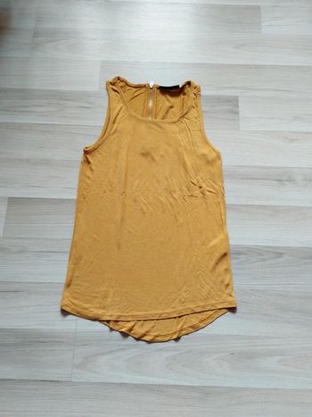 Débardeur fluide dos zippé