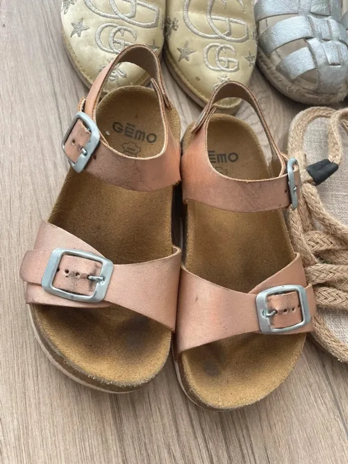 Lot chaussures été filles - photo numéro 2