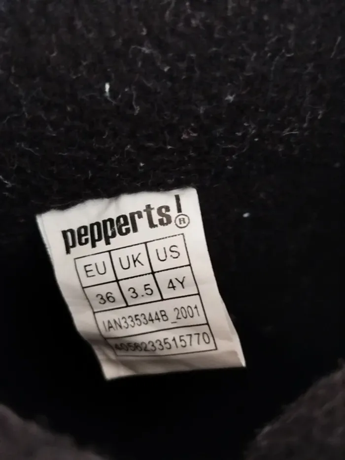 Bottes de neige Après-ski kaki Pepperts taille 36 - photo numéro 6