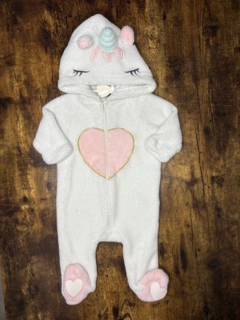 Grenouillère licorne 3m