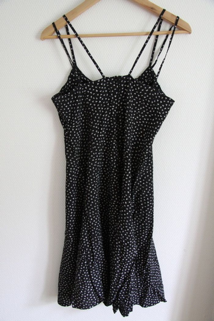 Made in France robe vintage noire et blanche - photo numéro 3