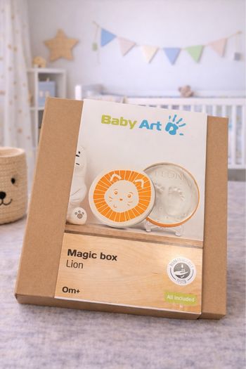 Kit empreinte bébé Baby Art – Magic Box Lion – 