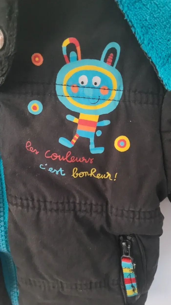 Manteau hiver à capuche - photo numéro 3