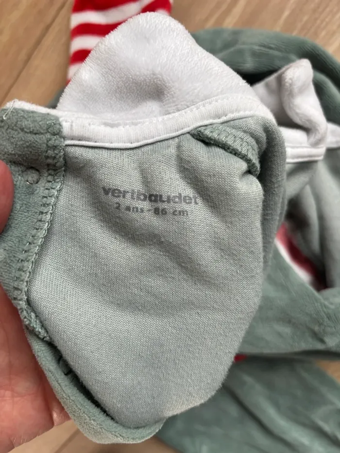 Pyjama Noël Verbaudet 86 cm - photo numéro 3