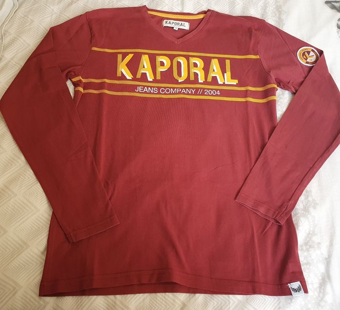 Tee shirt kaporal de taille 16ans