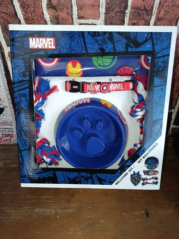 Coffret de bienvenue pour animaux Marvel 