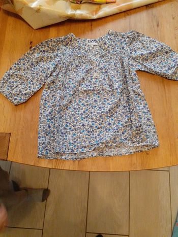 Haut blouse 4 ans fille
