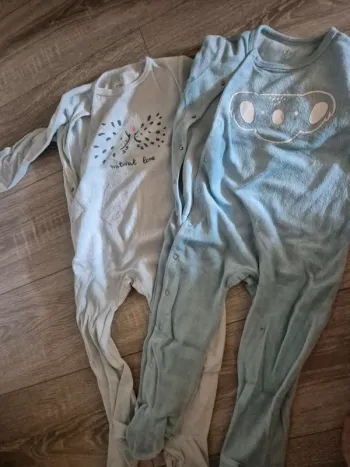 Lot pyjama velours