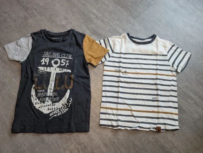 Lot t-shirts garçon 6 ans comme NEUFS Lulu Castagnette