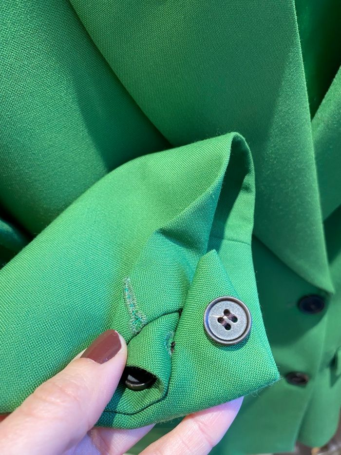 Veste blazer verte Zapa - photo numéro 6