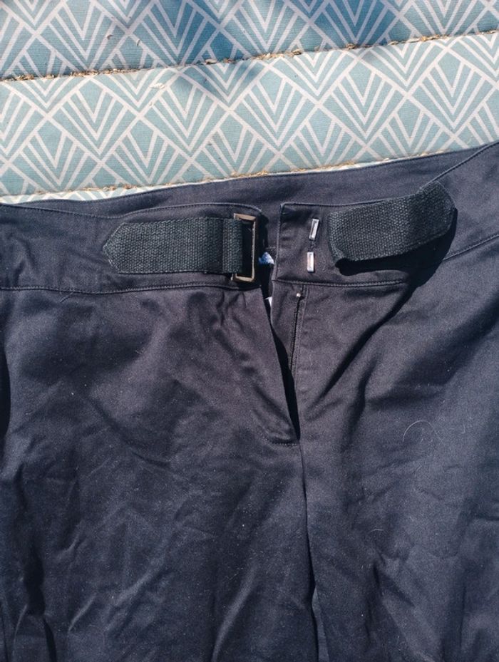 Pantalon noir pattes d éléphant taille 38 - photo numéro 2