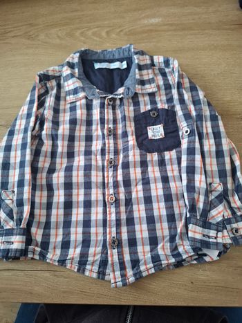 Chemise a carreaux