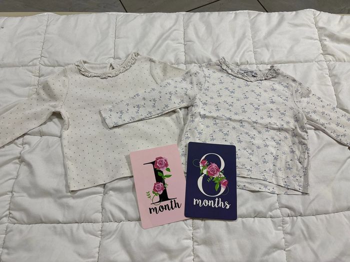 Lot de 2 t-shirt ML