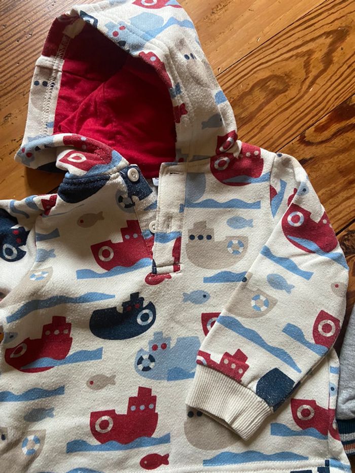 Lot pulls et veste taille 12 mois - photo numéro 3