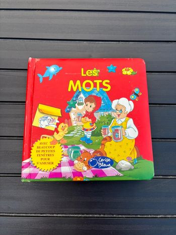 🌺Livre à volets Les mots avec les contes🌺