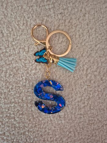 Porte-clé lettre S