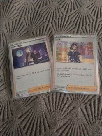 Lot de 2 cartes Pokémon "neuves"