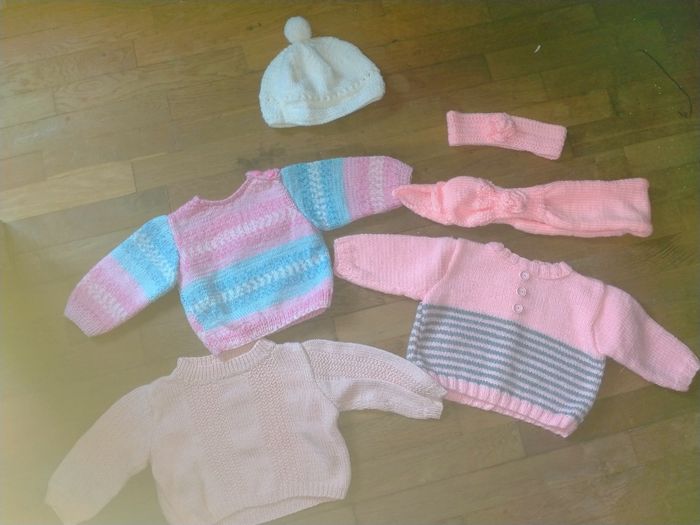 Lot bébé fait main