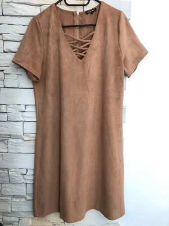 Robe femme Mosquitos suédine col V taille L