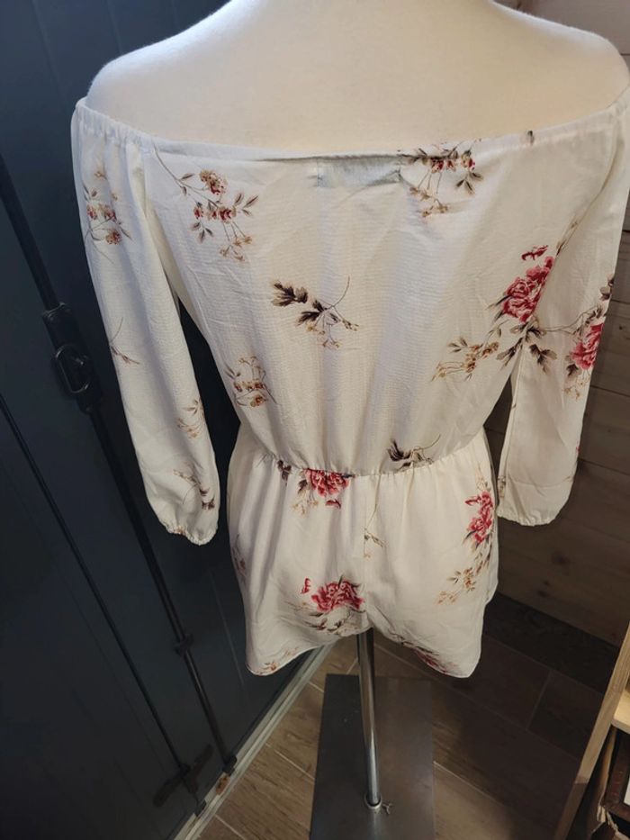 Combinaison short fleurie M - photo numéro 5