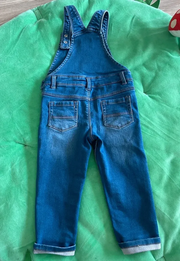 Salopette en jean bébé garçon - photo numéro 3