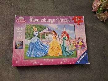 Puzzle Princesse Disney 12 pièces x2
