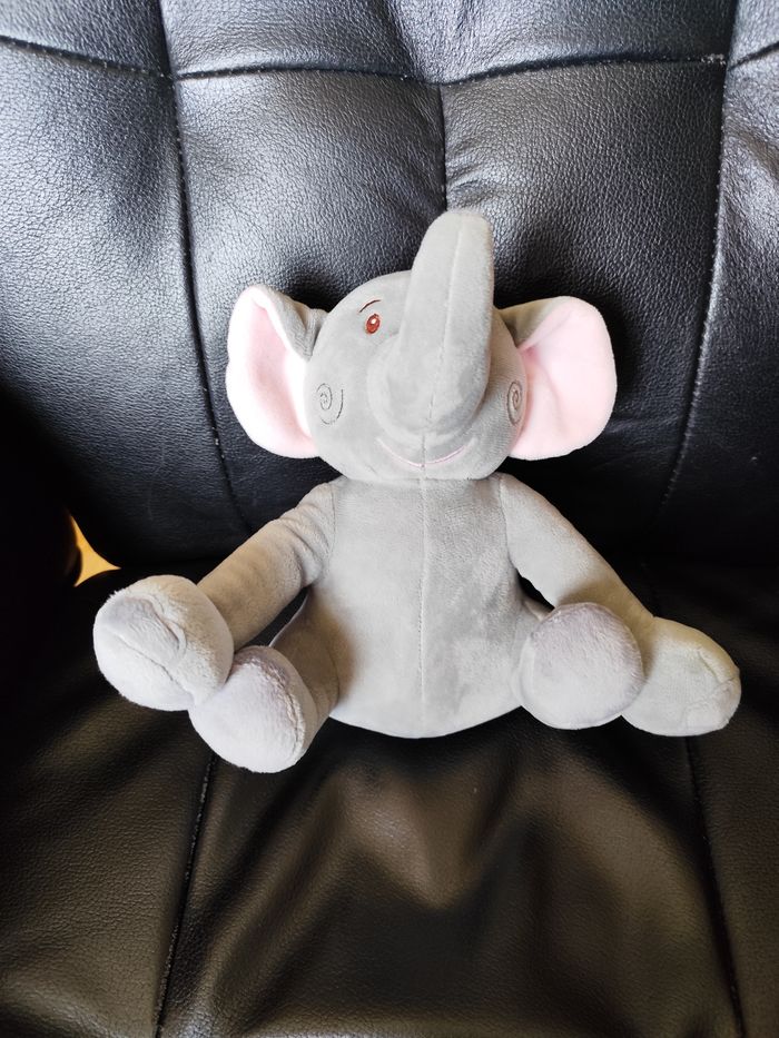 Peluche éléphant - photo numéro 2